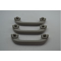 Kit 3 Puxador Alça Teto Pqp Honda Fit 09 A 13 Original