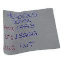 Botão Encosto Cabeça Mercedes 300 Se 1993 Original