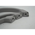 Kit Com 3 Puxador Alça Teto Pqp Pajero Tr4 2011 Original Cinza