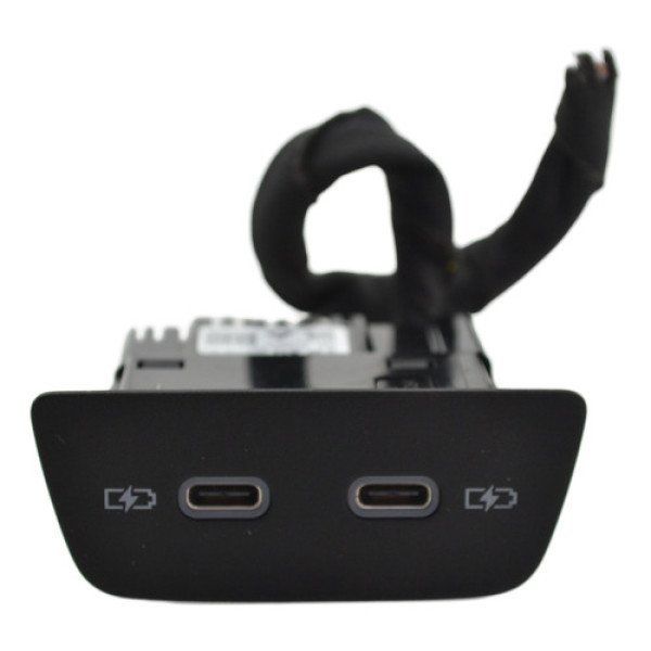 Entrada Dupla Usb Tipo C Vw Nivus Polo Virtus 2023 Original