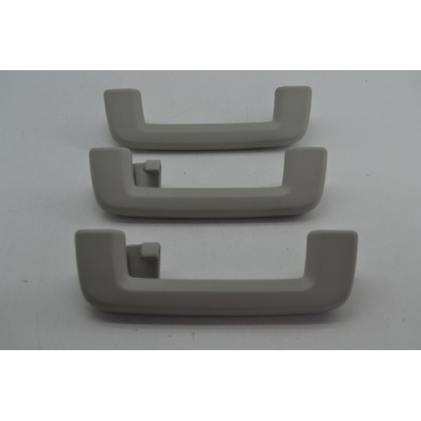 Kit 3 Alça Teto Pqp Puxador Ford Ecosport 2017 Original