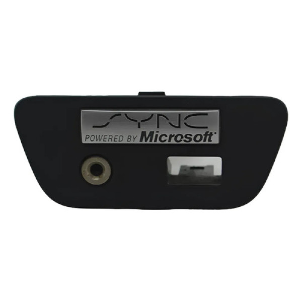 Moldura Entrada Auxiliar Sem Usb Ford Ka+ 2015 Original Preto