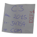 Comando Ar Condicionado Painel Original C3 2015 2016 2017