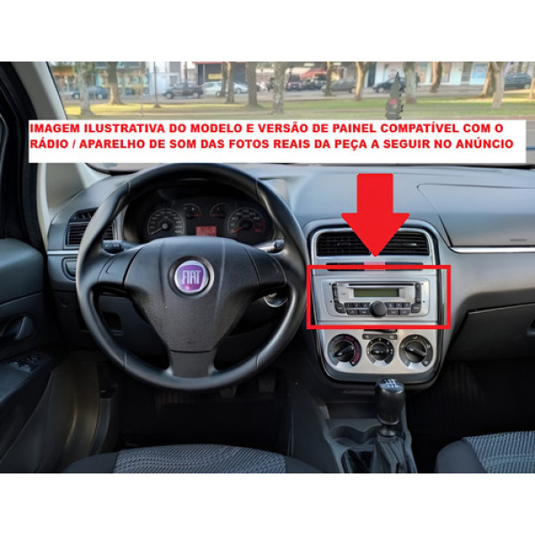 Radio Aparelho Som Fiat Punto Linea 2011 Original