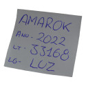 Luz Cortesia Interna Teto Volkswagen Amarok 2022 Original