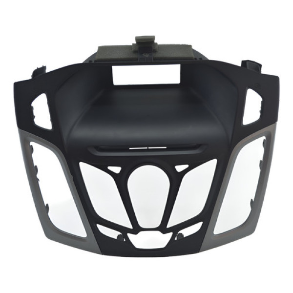 Moldura Central Radio Painel Difusor Ford Focus 2015 Origina Preto