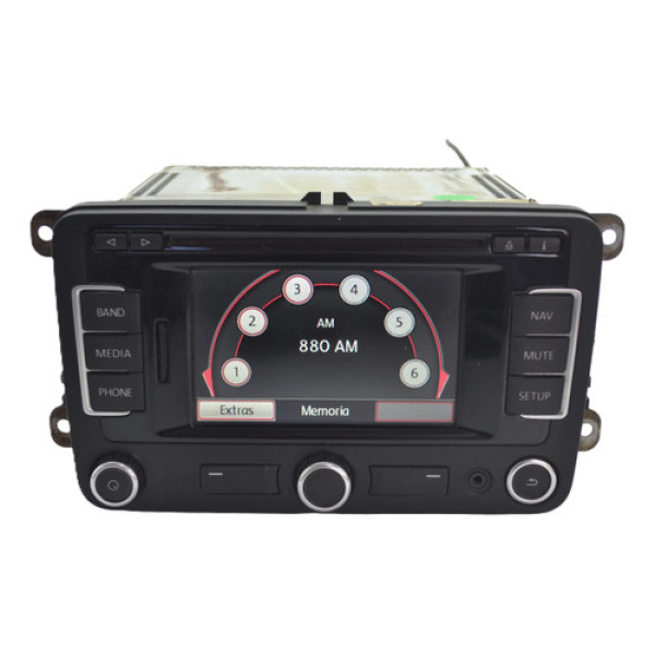 Tela Multimidia Original Amarok Passat Jetta - Problema Cd Preto
