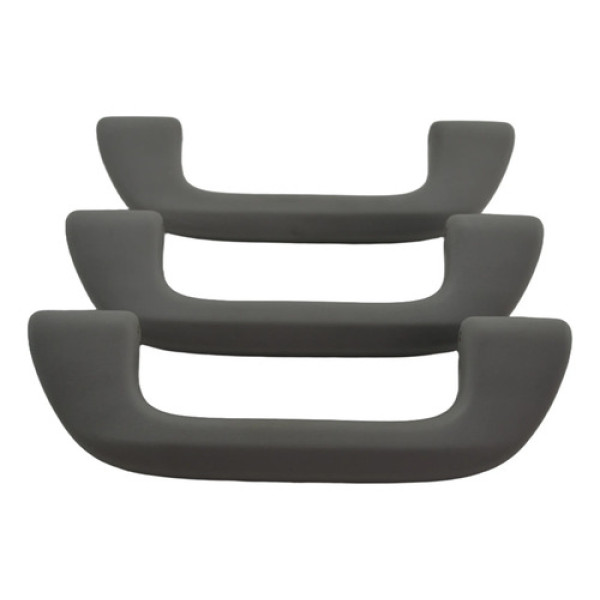 Kit 3 Puxador Alça Teto Pqp City 2014 Original Cinza