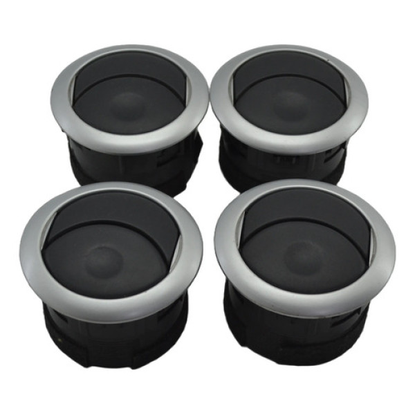 Kit 4 Difusor Saida Ar Painel Logan 2011 Sandero Original