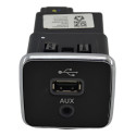 Entrada Conector Usb Auxiliar Jeep Compass 2018 Original - Preto