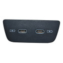 Entrada Dupla Conector Usb Tipo C Vw Polo 2018 Nivus Origina