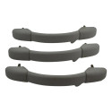 Kit 3 Puxador Alça Teto Pqp Interno C3 2012 Original Cinza
