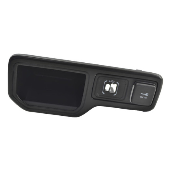 Porta Treco Objeto Tomada 12v Jeep Renegade 2024 Original Preto