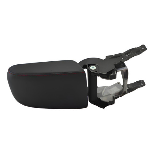 Apoio Encosto Braço Console Vw Golf 2014 Original Preto