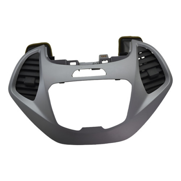 Moldura Radio Central Painel Com Difusor Ford Ka 2015 Origin Cinza