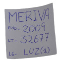 Luz Cortesia Interna Teto Gm Meriva 2009 Original