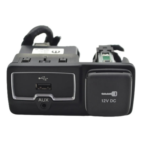 Entrada Usb Aux Tomada 12v Console Jeep Renegade 2018 Origin