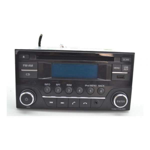 Radio Som Usb Auxiliar Nissan March 2016 Versa Original