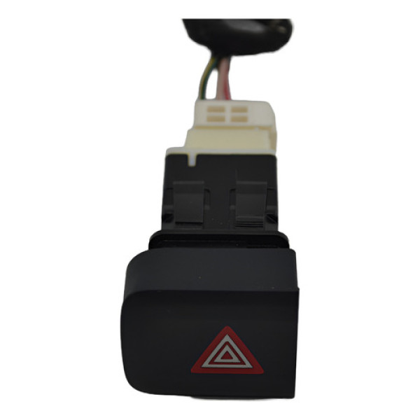 Botão Pisca Alerta Painel Citroen C3 2021 Original Preto