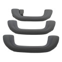 Kit Com 3 Puxador Alça Teto Pqp Hyundai I30 2011 Original Cinza-escuro