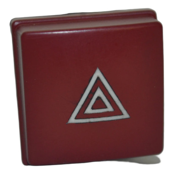 Botão Pisca Alerta Painel Peugeot 207 2013 Original Vermelho