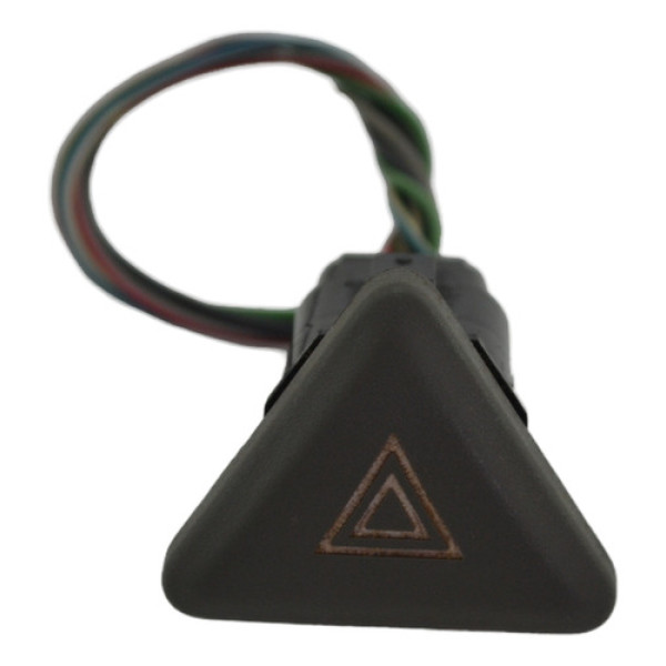 Botão Comando Pisca Alerta Painel Palio 2015 Original Preto