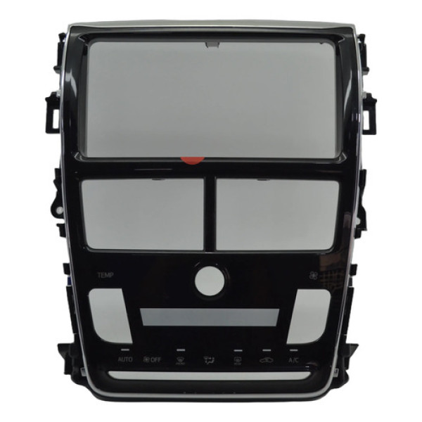 Moldura Multimidia Central Painel Yaris 2019 Original Preto (gloss)