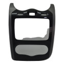 Moldura Radio Central Painel Sandero 2012 Original Preto