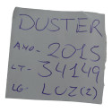 Luz Interna Central Teto Duster 2015 Sandero Logan Original