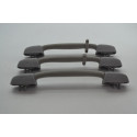 Kit 3 Puxador Alça Teto Pqp Subaru Forester 2007 Original