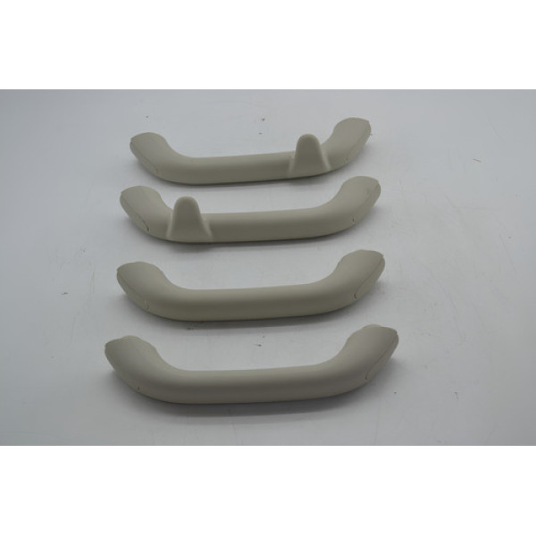 Kit 4 Puxador Alça Teto Pqp Jeep Compass 2013 Original Cinza Kit 4 Puxador Alça Teto Pqp Jeep Compass 2013 Original Cinza
