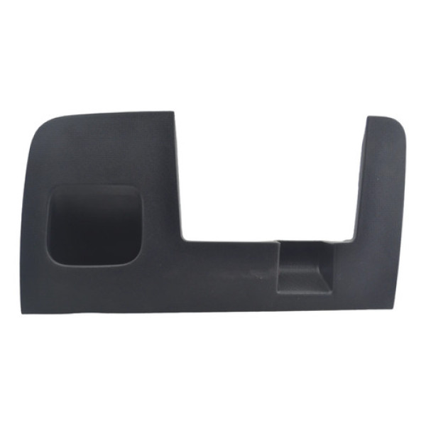 Moldura Inferior Lado Motorista Painel Fiat Uno 2016 Origina Preto