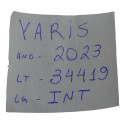 Botão Comando Sensor Anti Colisão Yaris 2023 Original Preto