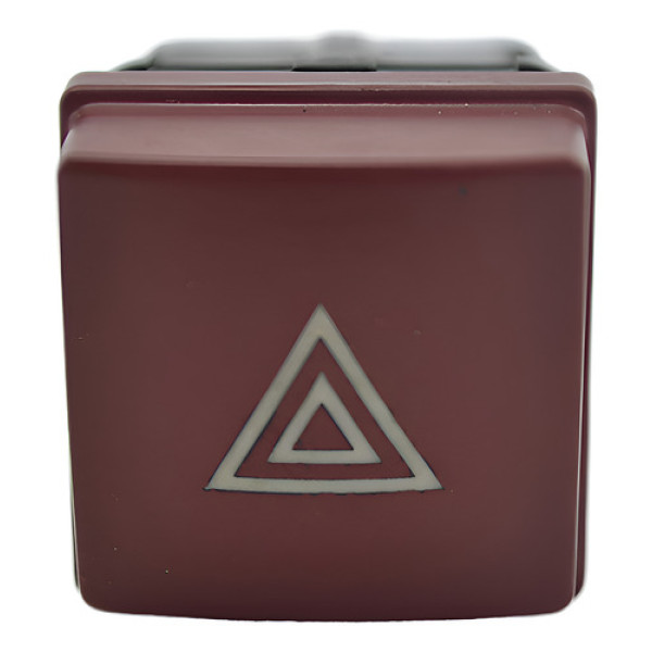 Botão Pisca Alerta Painel Peugeot 207 2011 Original - Vermelho