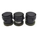 Kit 3 Difusor Ar Central Painel Argo Cronos Original Preto