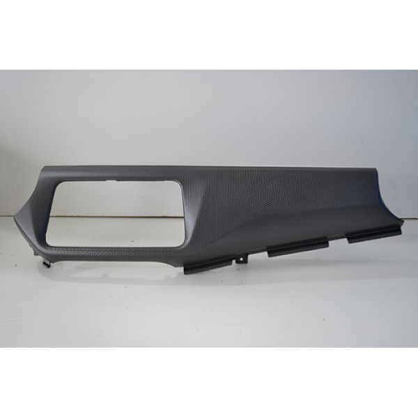 Moldura Friso Multimidia Painel Nissan Kicks 2020 Original Cinza