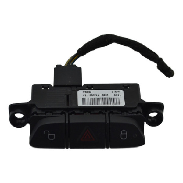 Botão Pisca Alerta Destrava Trava Painel Ka 2018 Original Preto