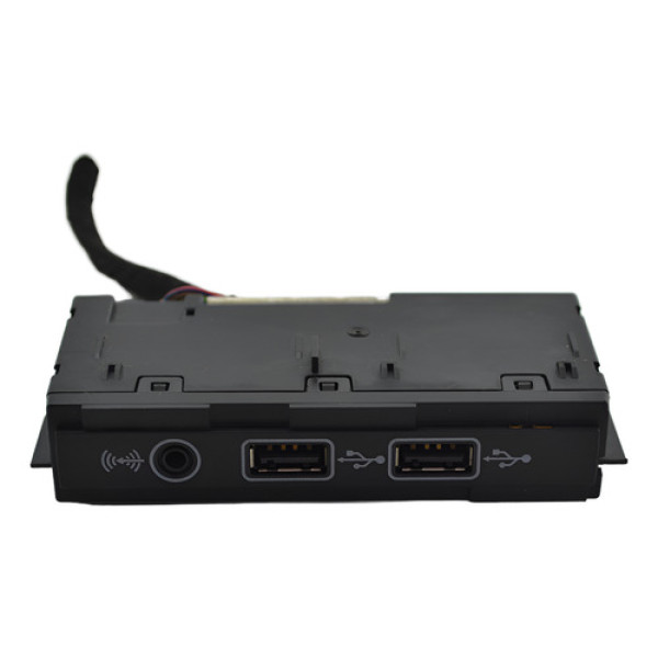 Entrada Dupla Usb Console Auxiliar Vw Tiguan 2019 Original