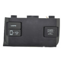 Moldura Com Tomada 12v Sem Usb Hdmi Honda Civic 2017 Origina