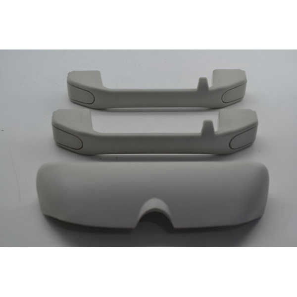 Par Puxador Alça Teto Pqp + Porta Oculos Fiat Palio 2010 Ori Cinza Par Puxador Alça Teto Pqp + Porta Oculos Fiat Palio 2010 Ori Cinza