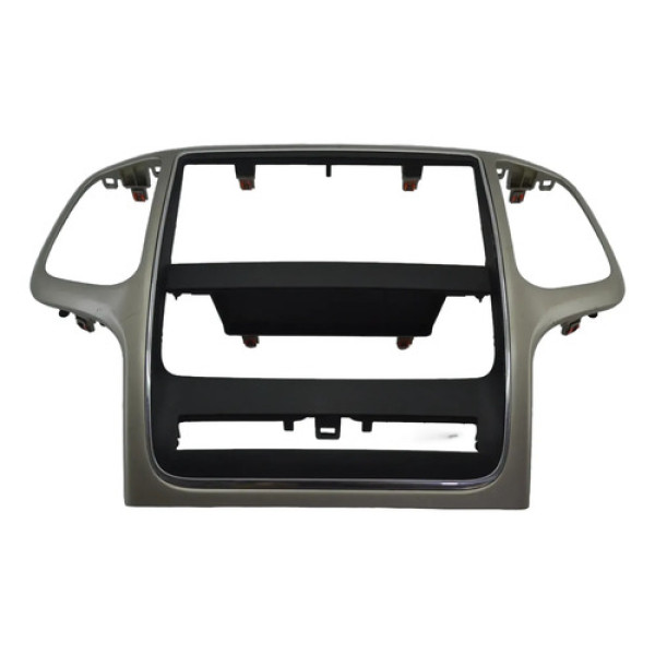 Moldura Radio Central Painel Grand Vitara 2012 Original Prateado