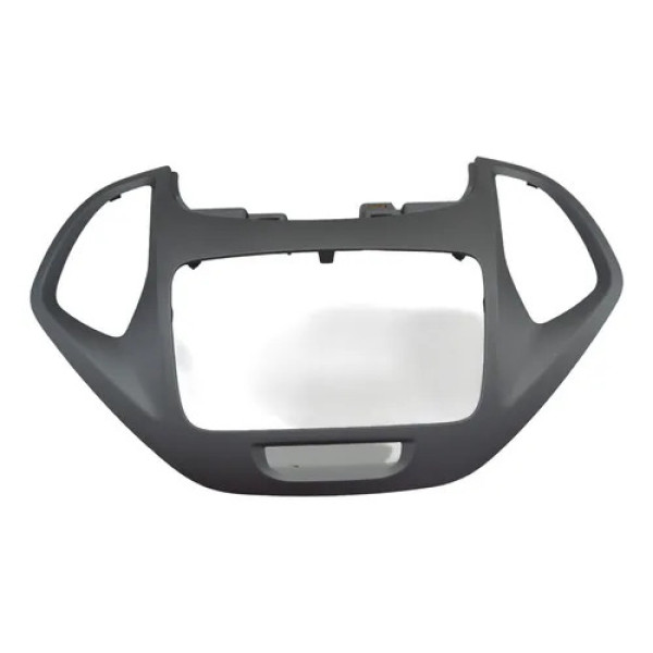 Moldura Radio Central Painel Ford Ka 2019 Original Prateado