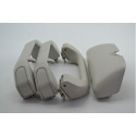 Kit 3 Puxador Teto Pqp + Porta Oculos Palio 2015 Original Cinza