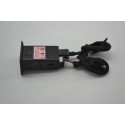Entrada Usb Auxiliar Console Original Kwid 2021 2022 Preto