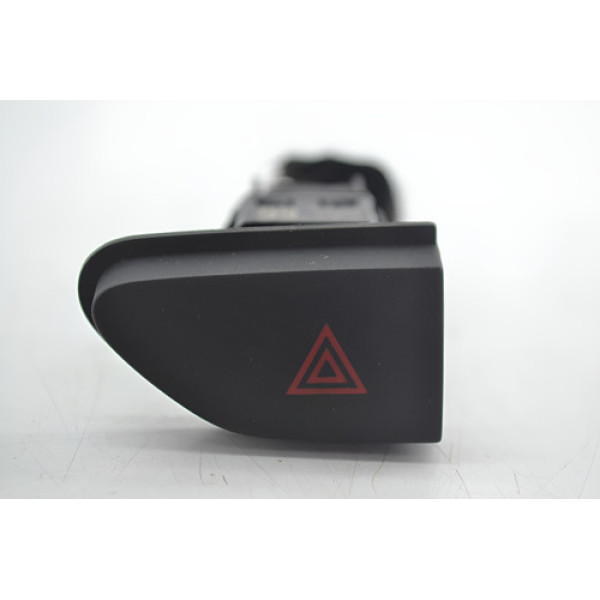 Botão Pisca Alerta Painel Renault Captur 2019 Original - Preto