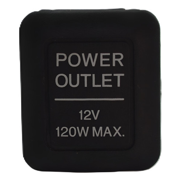 Tomada Energia 12v 120w Honda Civic G9 2014 Original - Preto