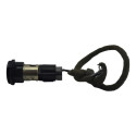 Tomada Energia 12v C/tampa Fiat Mobi 2021 Original