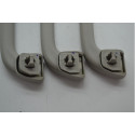 Kit 3 Puxador Alça Teto Pqp Honda Fit 09 A 13 Original