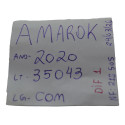 Comando Ar Condicionado Painel Vw Amarok 2020 Original