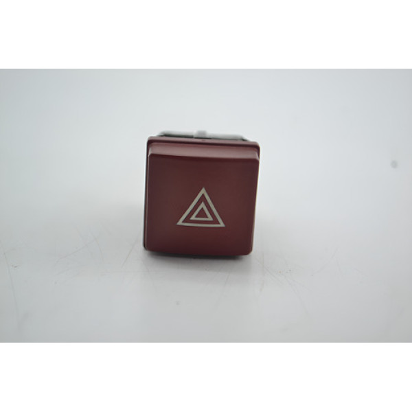 Botão Pisca Alerta Painel Peugeot 207 2012 2013 Original - Vermelho